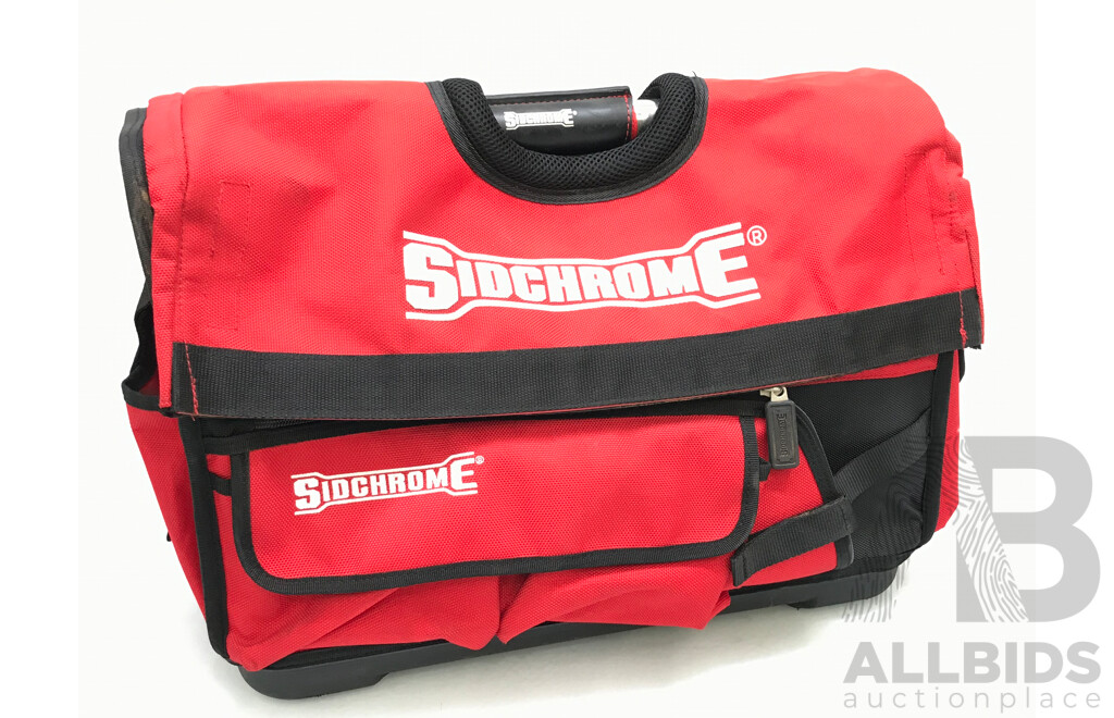 Sidchrome Open Tote Contactors Tool Bag