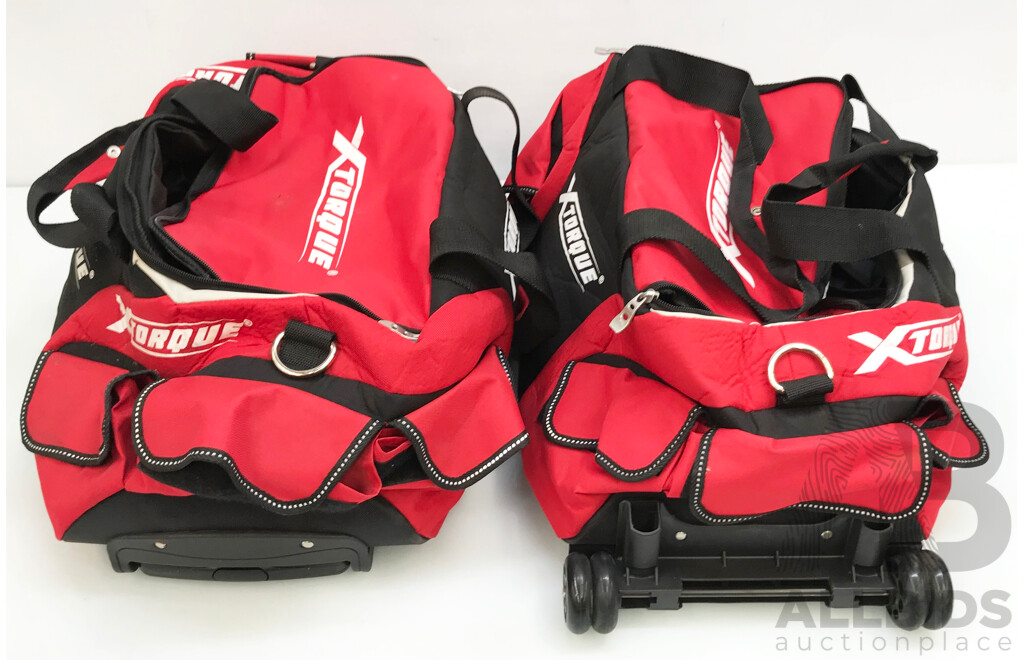 XTorque Tool Bag with Wheels - Lot of 2