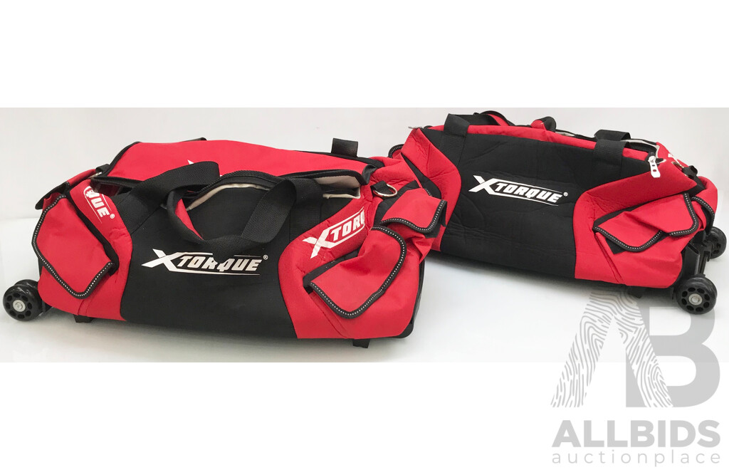 XTorque Tool Bag with Wheels - Lot of 2