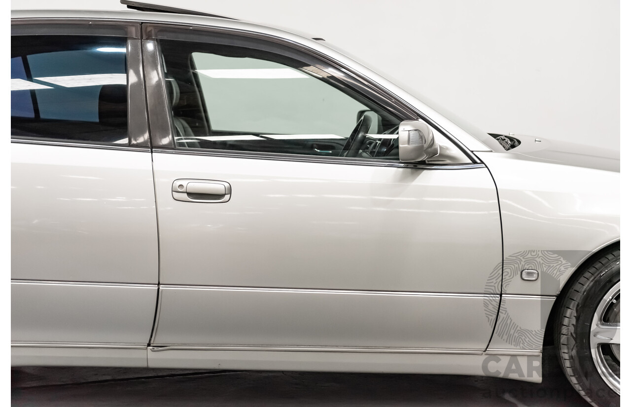 08/2000 Toyota Aristo JZS161 V300 Vertex Edition 4d Sedan Silver Twin Turbo 2JZ 3.0L - 11/2021 Import