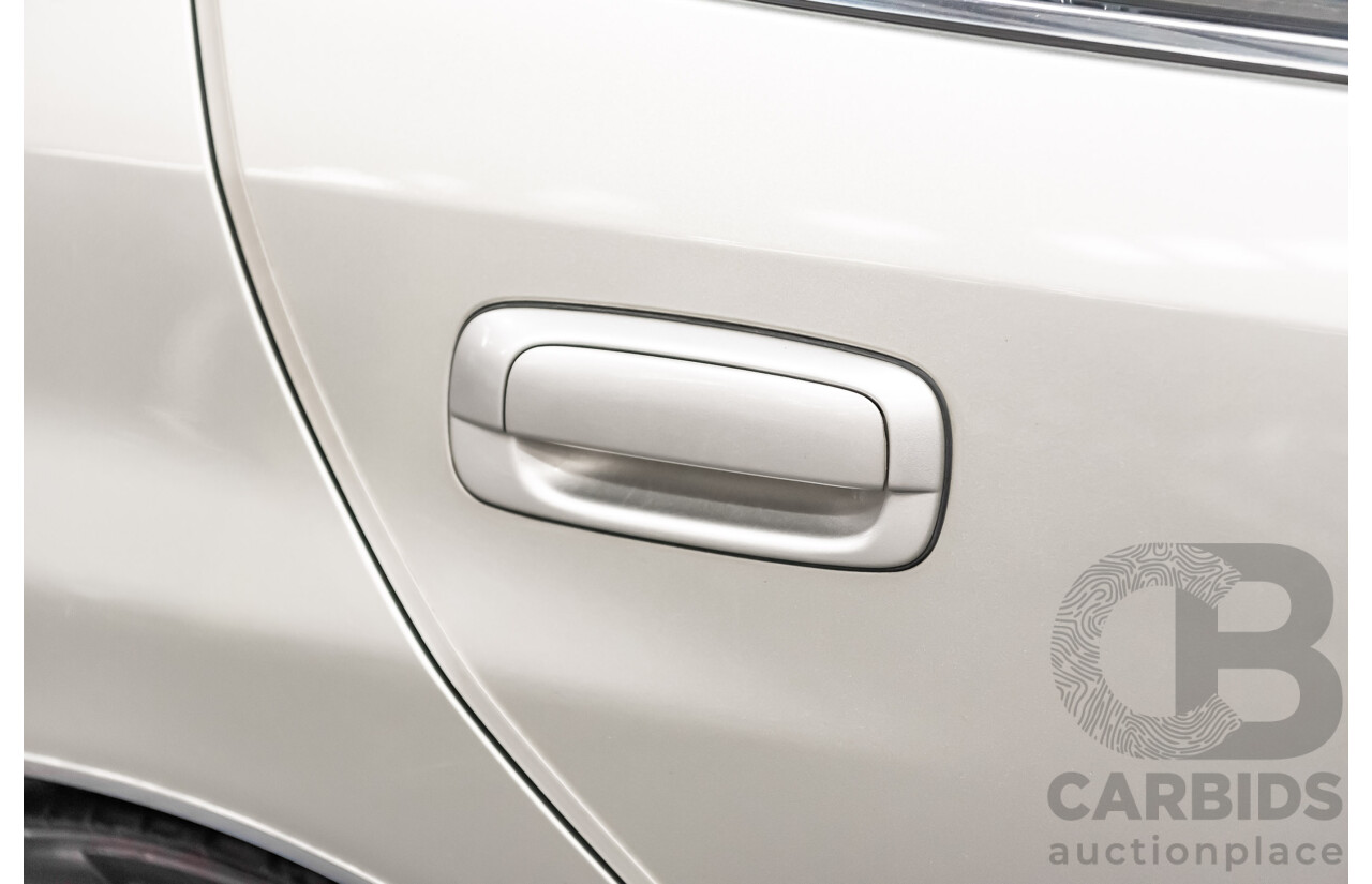 08/2000 Toyota Aristo JZS161 V300 Vertex Edition 4d Sedan Silver Twin Turbo 2JZ 3.0L - 11/2021 Import