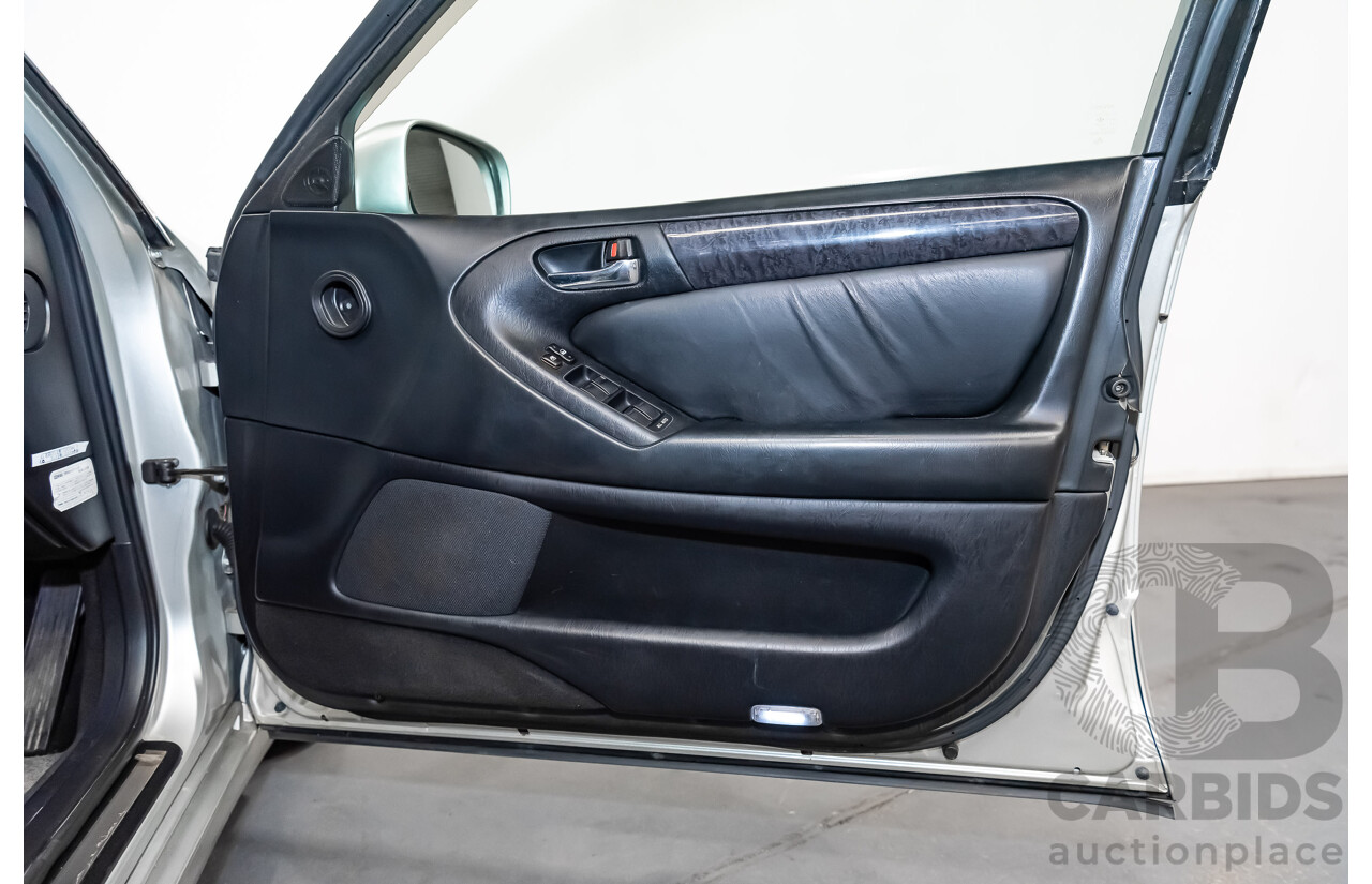 08/2000 Toyota Aristo JZS161 V300 Vertex Edition 4d Sedan Silver Twin Turbo 2JZ 3.0L - 11/2021 Import