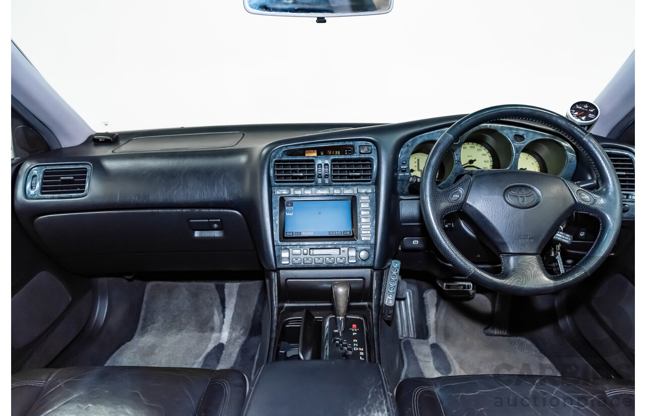 08/2000 Toyota Aristo JZS161 V300 Vertex Edition 4d Sedan Silver Twin Turbo 2JZ 3.0L - 11/2021 Import