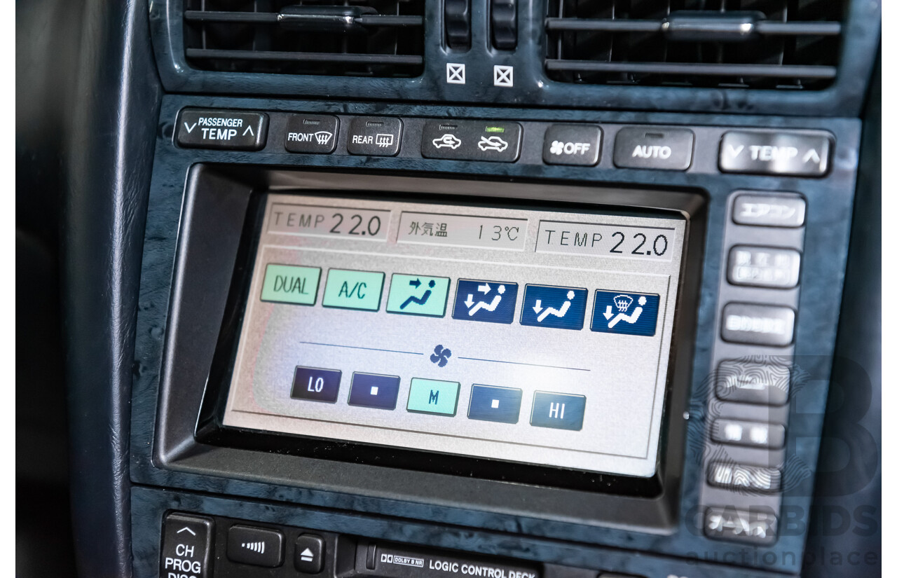 08/2000 Toyota Aristo JZS161 V300 Vertex Edition 4d Sedan Silver Twin Turbo 2JZ 3.0L - 11/2021 Import