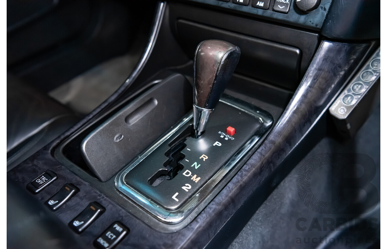 08/2000 Toyota Aristo JZS161 V300 Vertex Edition 4d Sedan Silver Twin Turbo 2JZ 3.0L - 11/2021 Import