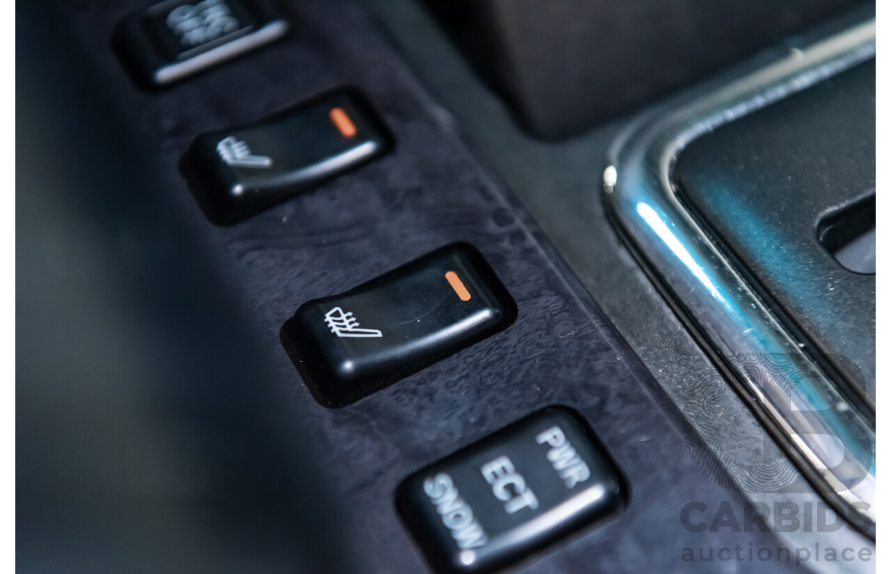 08/2000 Toyota Aristo JZS161 V300 Vertex Edition 4d Sedan Silver Twin Turbo 2JZ 3.0L - 11/2021 Import