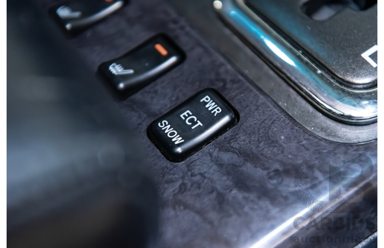 08/2000 Toyota Aristo JZS161 V300 Vertex Edition 4d Sedan Silver Twin Turbo 2JZ 3.0L - 11/2021 Import