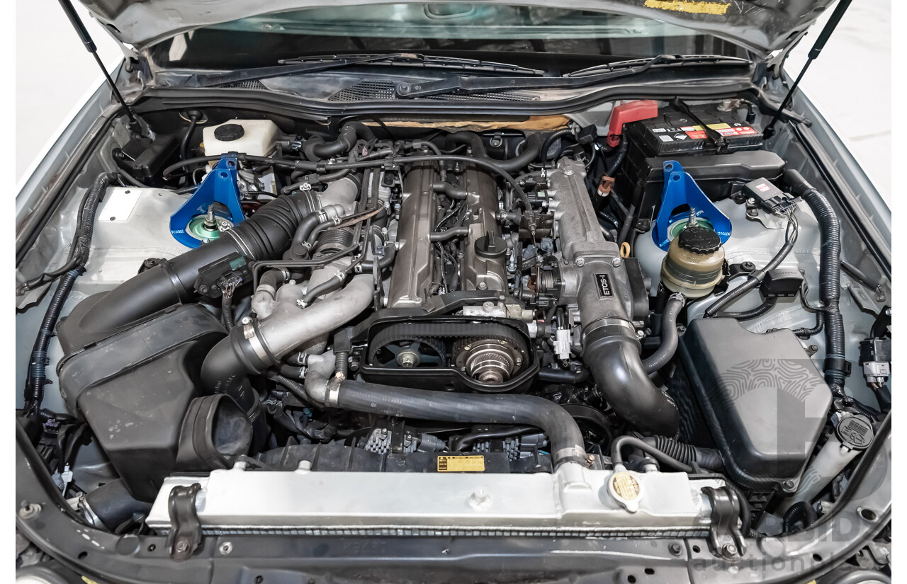 08/2000 Toyota Aristo JZS161 V300 Vertex Edition 4d Sedan Silver Twin Turbo 2JZ 3.0L - 11/2021 Import