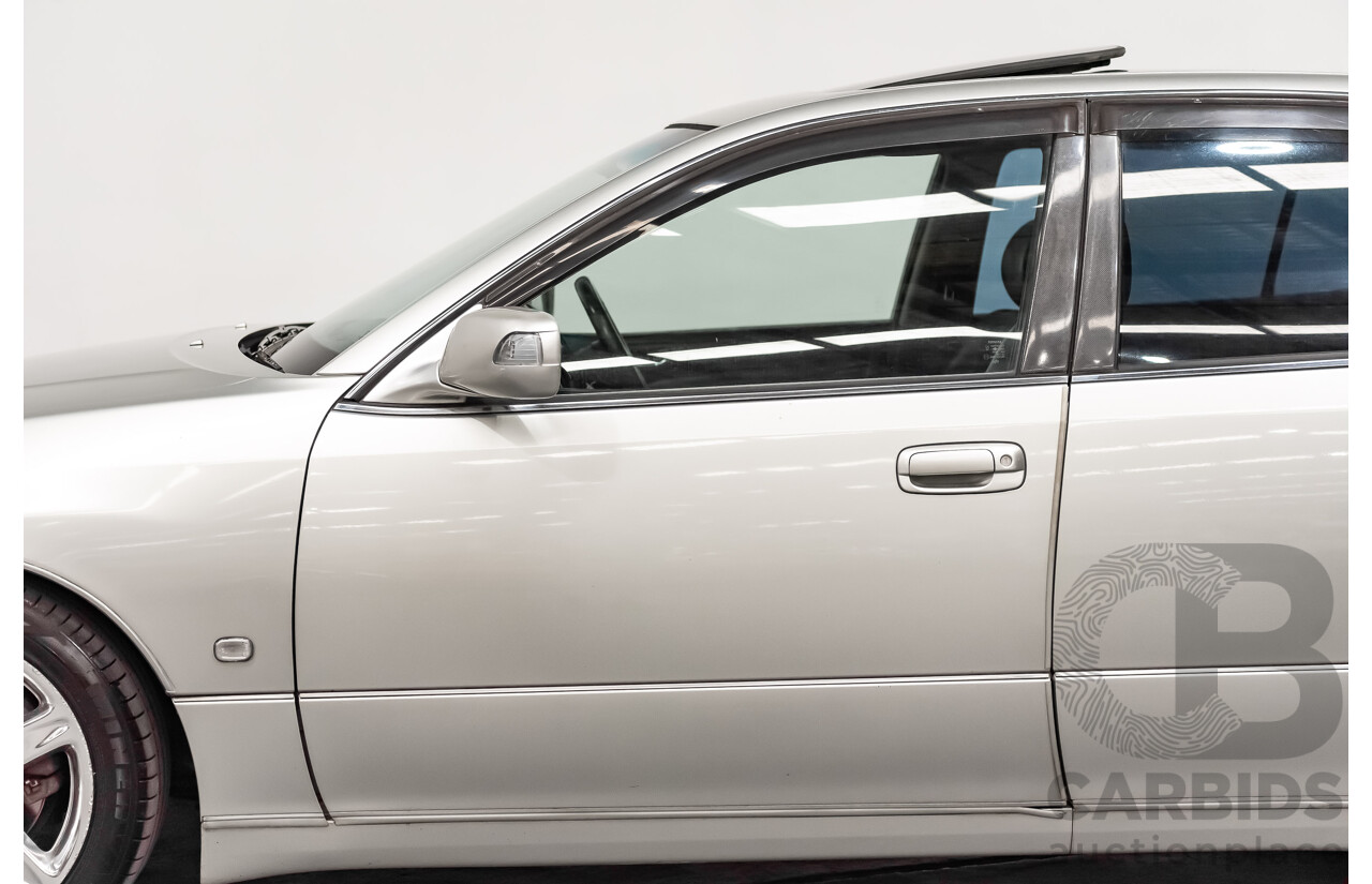 08/2000 Toyota Aristo JZS161 V300 Vertex Edition 4d Sedan Silver Twin Turbo 2JZ 3.0L - 11/2021 Import