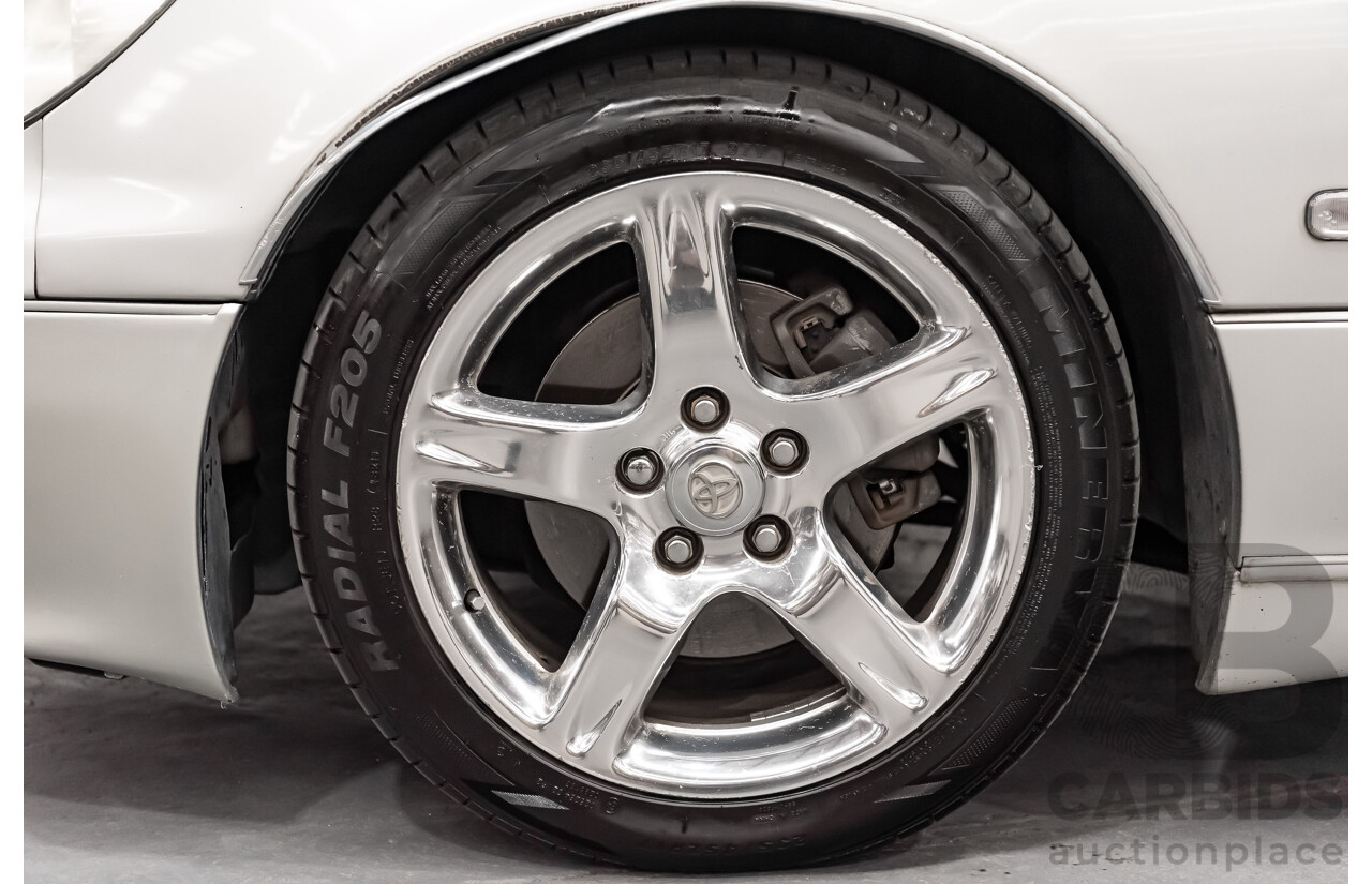 08/2000 Toyota Aristo JZS161 V300 Vertex Edition 4d Sedan Silver Twin Turbo 2JZ 3.0L - 11/2021 Import