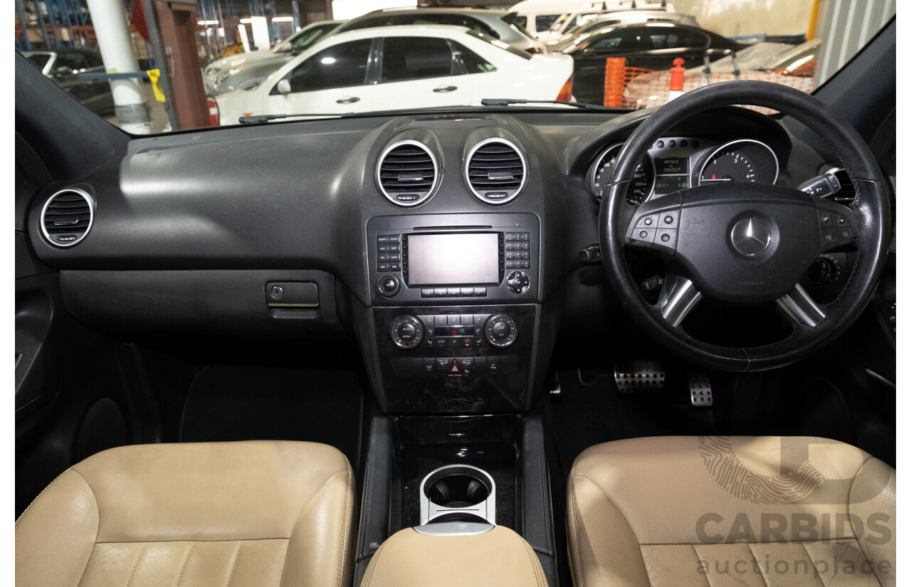7/2008 Mercedes Benz ML320 CDI Edition 10 (4x4) W164 MY08 4d Wagon White Turbo Diesel V6 3.0L