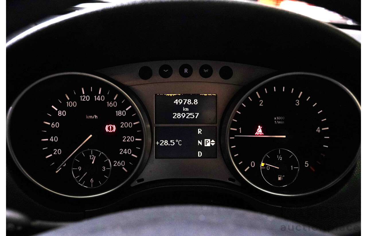 7/2008 Mercedes Benz ML320 CDI Edition 10 (4x4) W164 MY08 4d Wagon White Turbo Diesel V6 3.0L