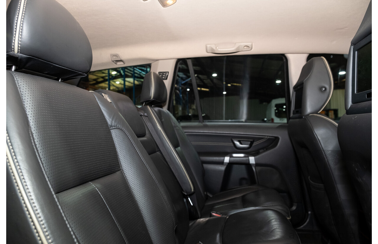 2/2010 Volvo XC90 D5 (AWD) MY11 4d Wagon Black Turbo Diesel 2.4L - 7 Seater