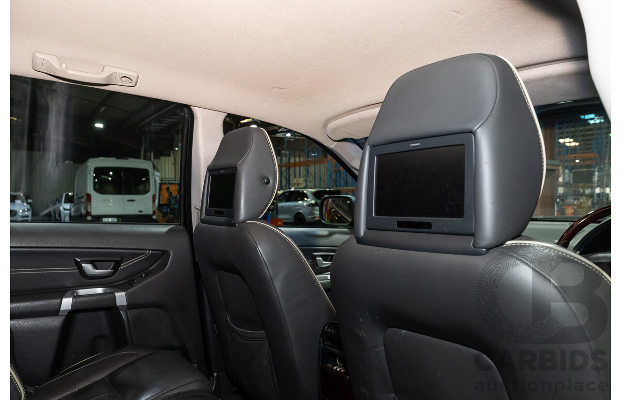 2/2010 Volvo XC90 D5 (AWD) MY11 4d Wagon Black Turbo Diesel 2.4L - 7 Seater