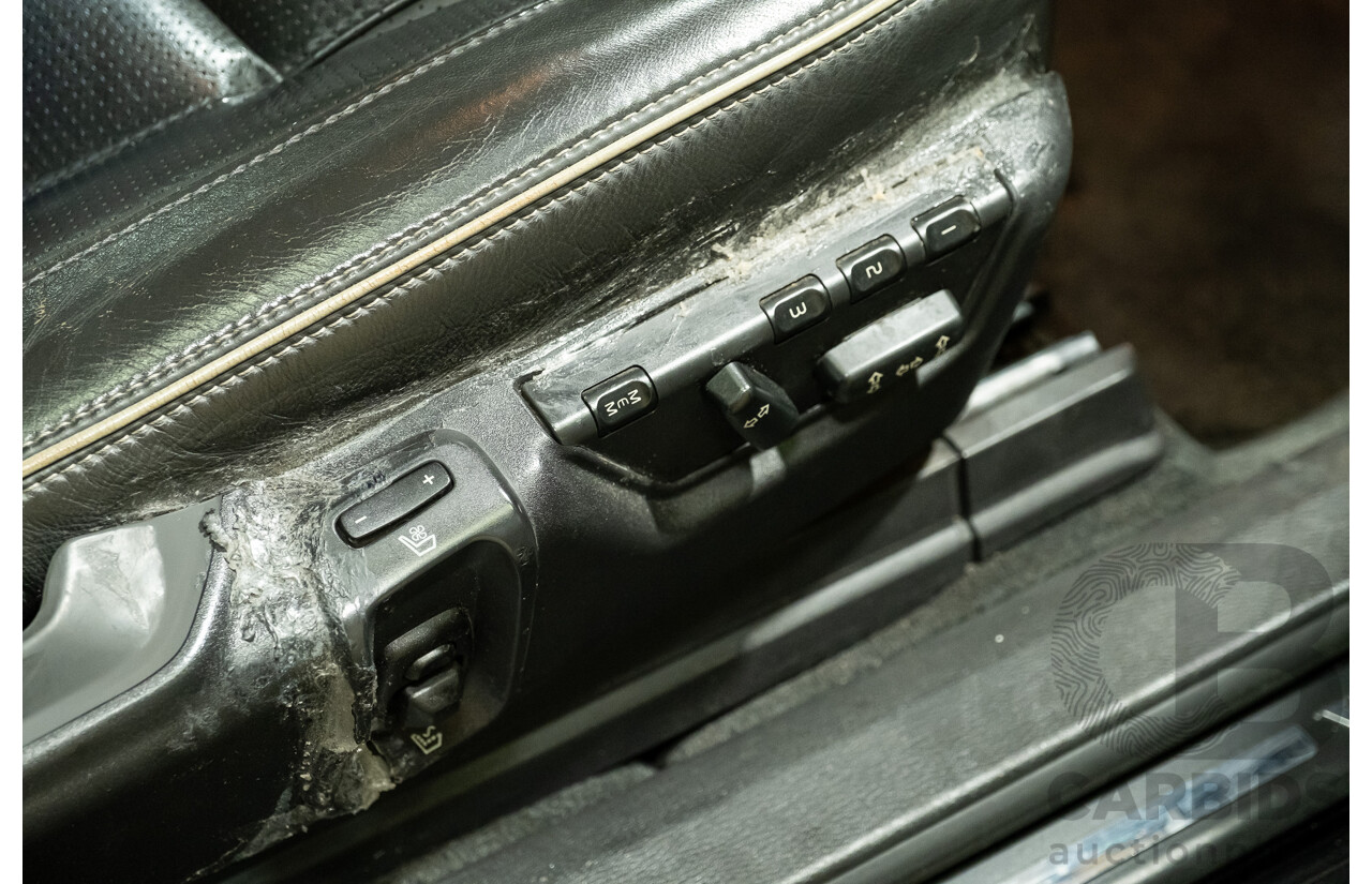 2/2010 Volvo XC90 D5 (AWD) MY11 4d Wagon Black Turbo Diesel 2.4L - 7 Seater