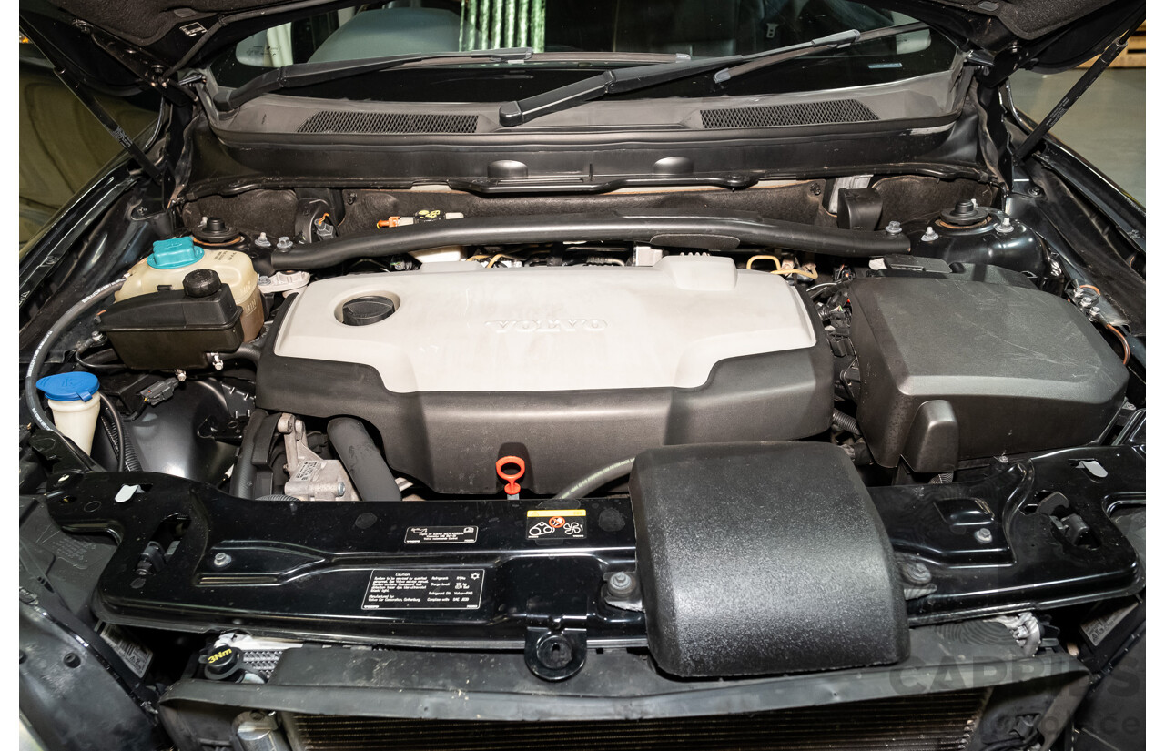 2/2010 Volvo XC90 D5 (AWD) MY11 4d Wagon Black Turbo Diesel 2.4L - 7 Seater