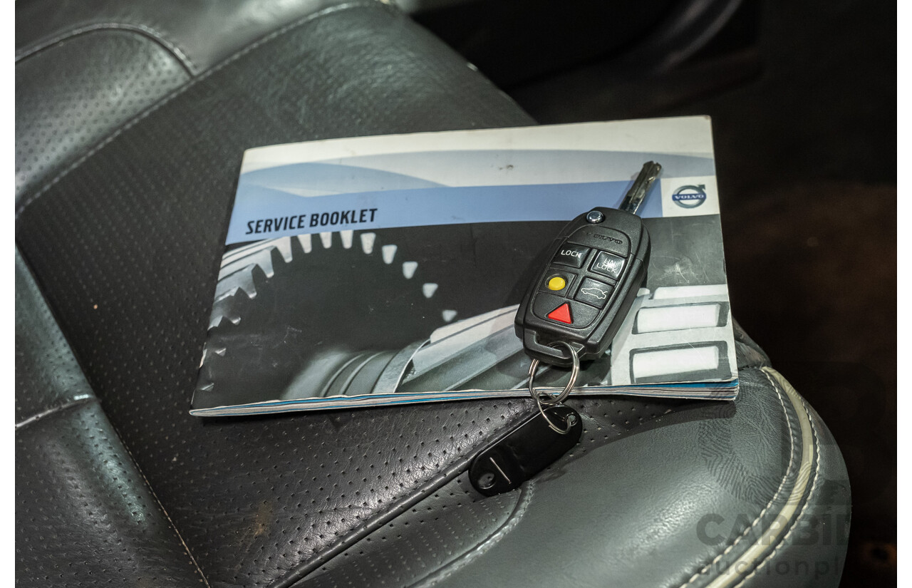 2/2010 Volvo XC90 D5 (AWD) MY11 4d Wagon Black Turbo Diesel 2.4L - 7 Seater