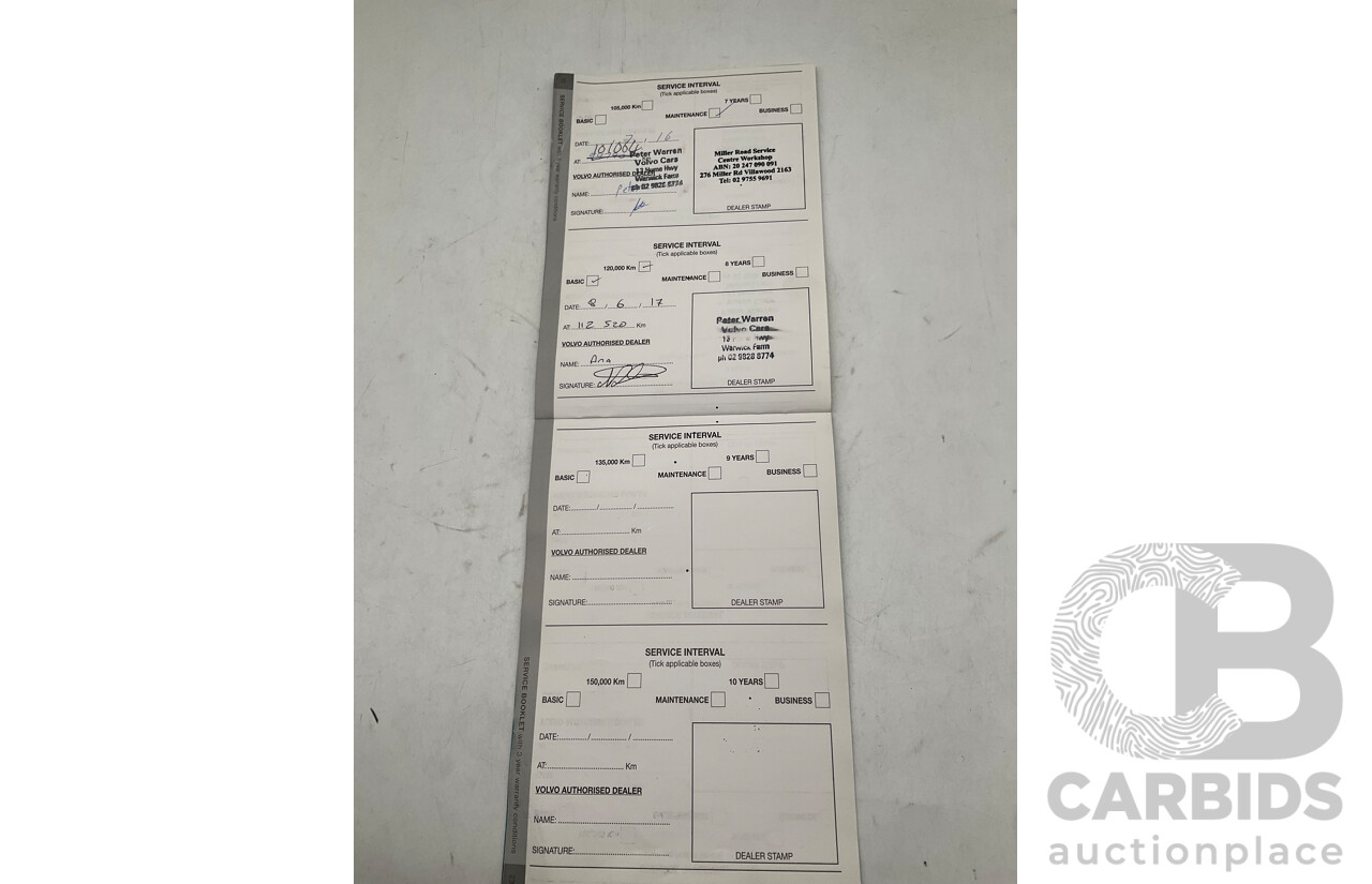 2/2010 Volvo XC90 D5 (AWD) MY11 4d Wagon Black Turbo Diesel 2.4L - 7 Seater