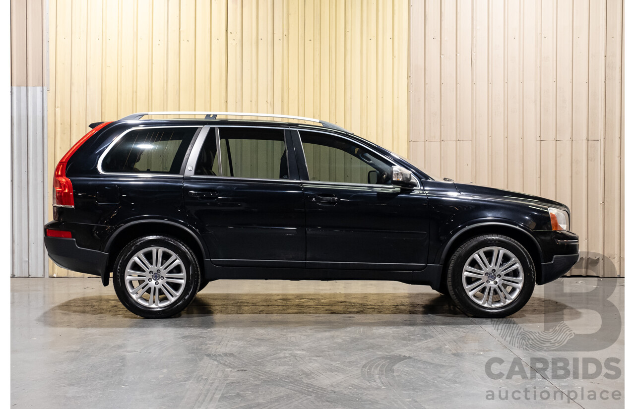 2/2010 Volvo XC90 D5 (AWD) MY11 4d Wagon Black Turbo Diesel 2.4L - 7 Seater