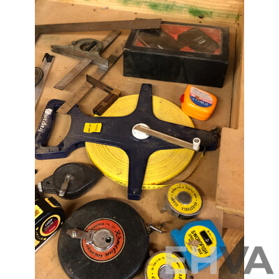 Large Collection of Measuring Devices and WM-2000 Shiya Super Professional Microphone