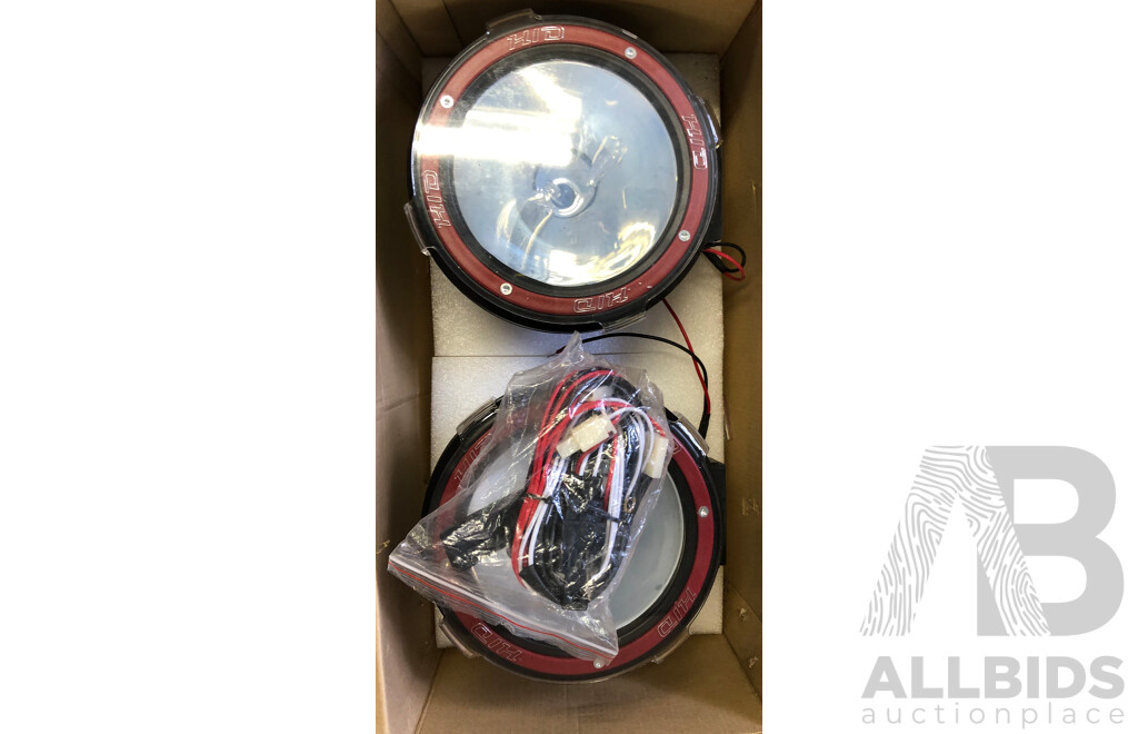 Set of 200mm HID Spotlights