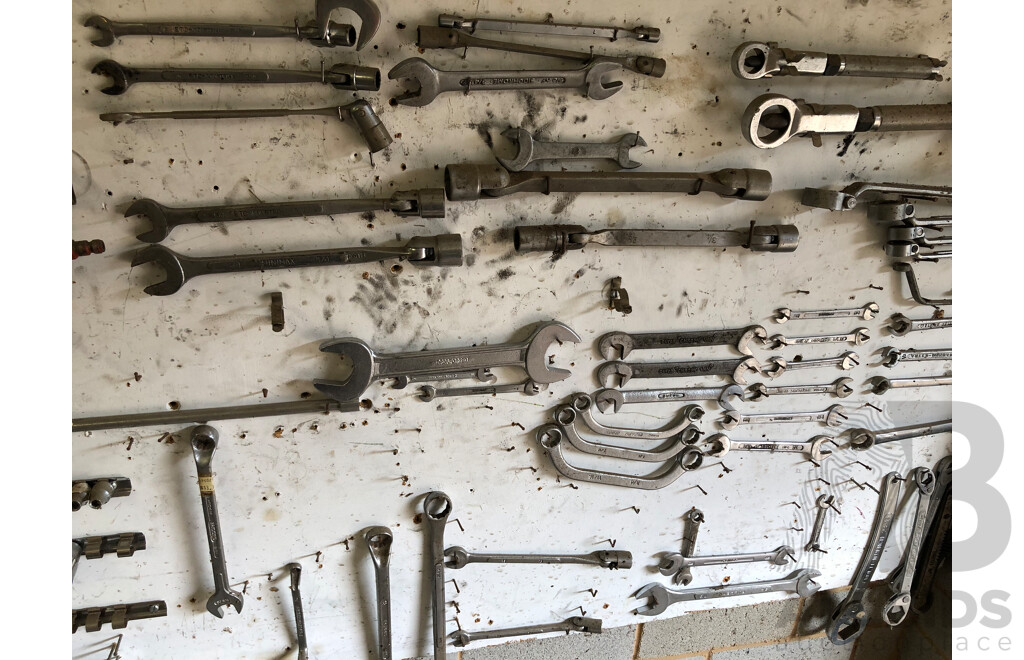 Custom Tool Board for Layland Minis Shifters, Sockets, Wrenches and More Inc Board