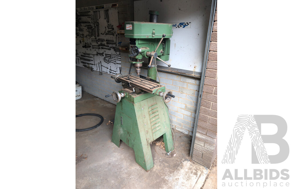 Vintage Hafco RF-25 Drilling and Milling Machine