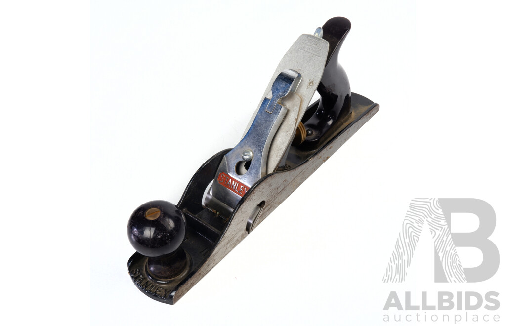 Vintage Stanley Number Ten Steel Bench Plane, Made in England