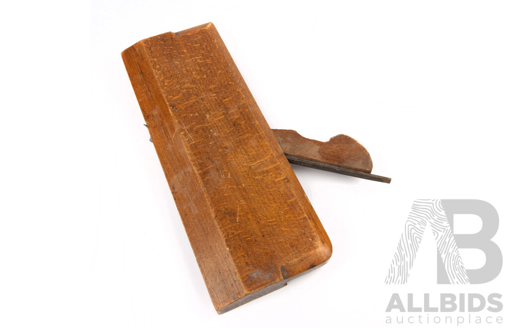 Antique King and Compe Hull Timber Moulding Plane