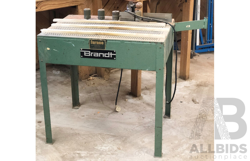 Vintage 240V Heinrich Brandt Lemgo T-50 Table Saw