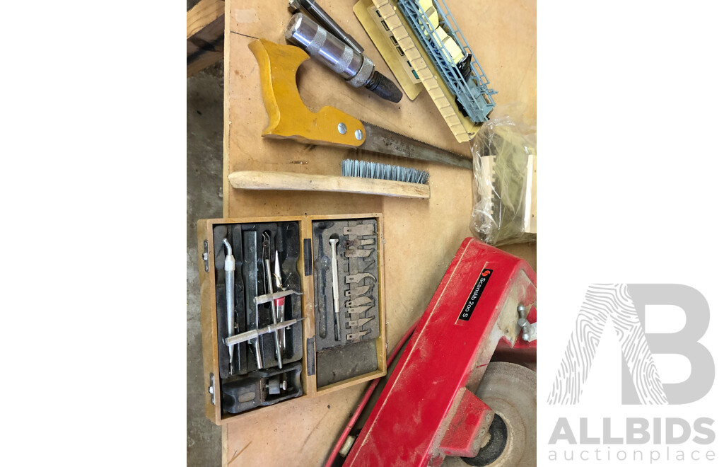 Assorted Lot of 2 Jump Start Packs, Fine Tip Woodworking Tools and More