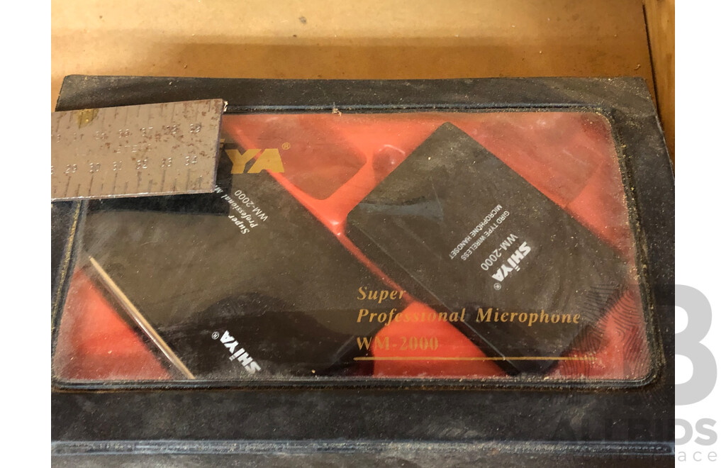 Large Collection of Measuring Devices and WM-2000 Shiya Super Professional Microphone