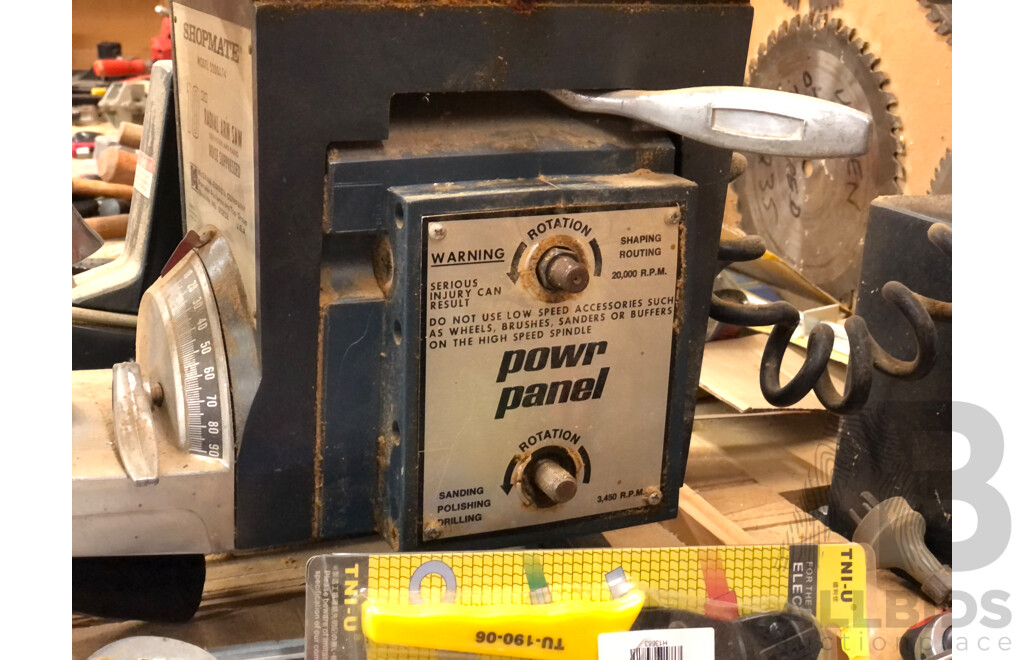 Vintage 240V Shopmate 5200AT4 10 