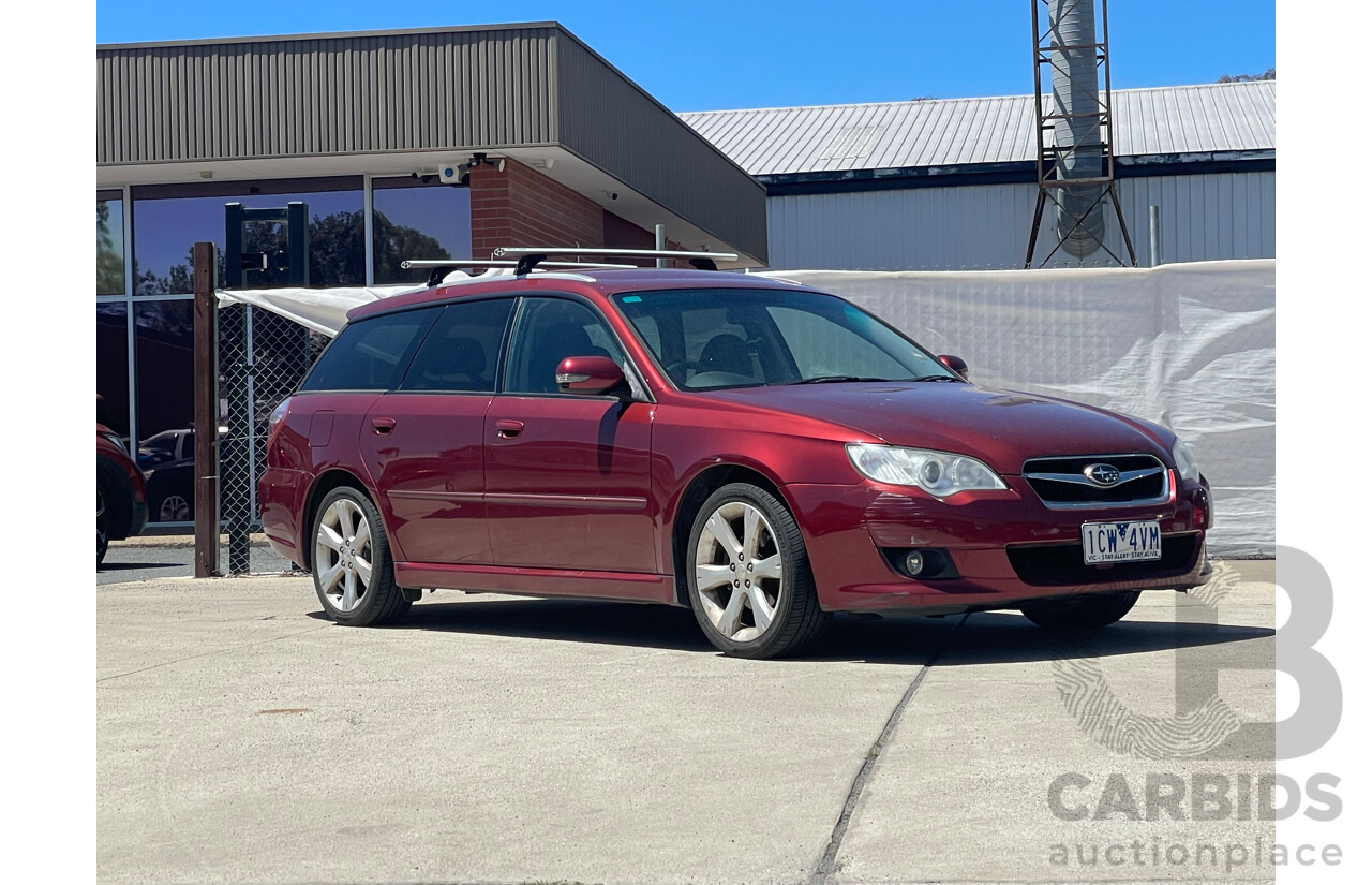 9/2008 Subaru Liberty 2.5i MY08 4d Wagon Red 2.5L