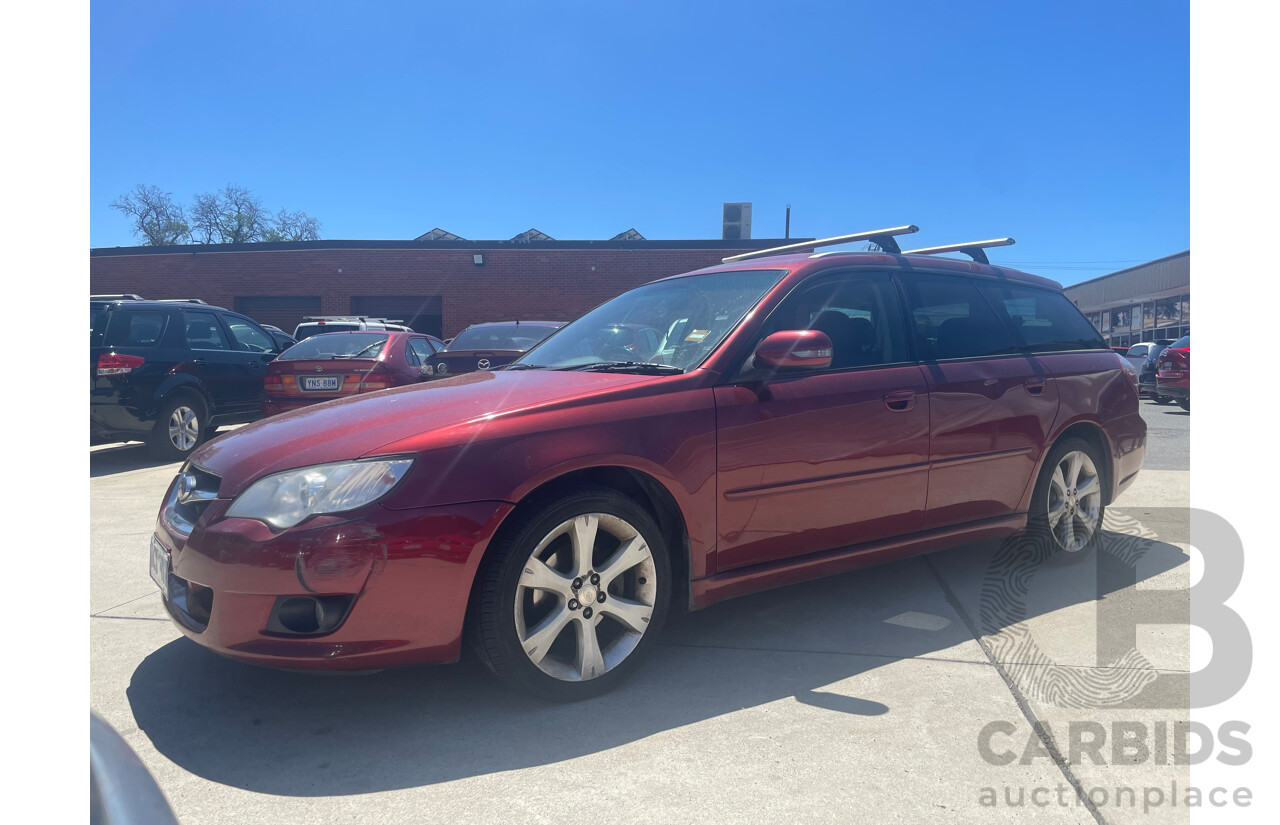 9/2008 Subaru Liberty 2.5i MY08 4d Wagon Red 2.5L