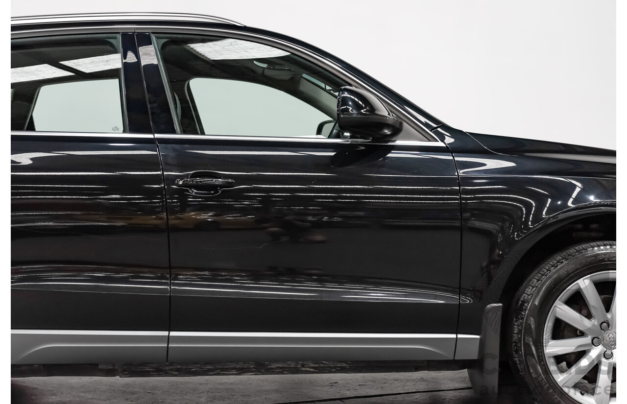 5/2010 Audi Q5 2.0 TDI Quattro (AWD) 8R MY10 4d Wagon Metallic Black Turbo Diesel 2.0L