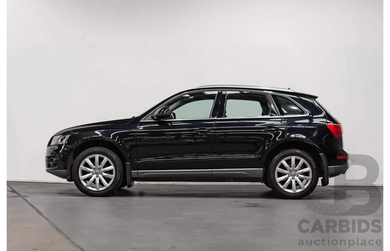 5/2010 Audi Q5 2.0 TDI Quattro (AWD) 8R MY10 4d Wagon Metallic Black Turbo Diesel 2.0L