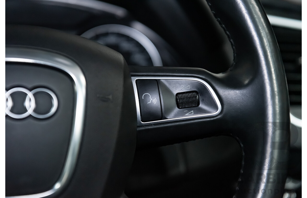 5/2010 Audi Q5 2.0 TDI Quattro (AWD) 8R MY10 4d Wagon Metallic Black Turbo Diesel 2.0L