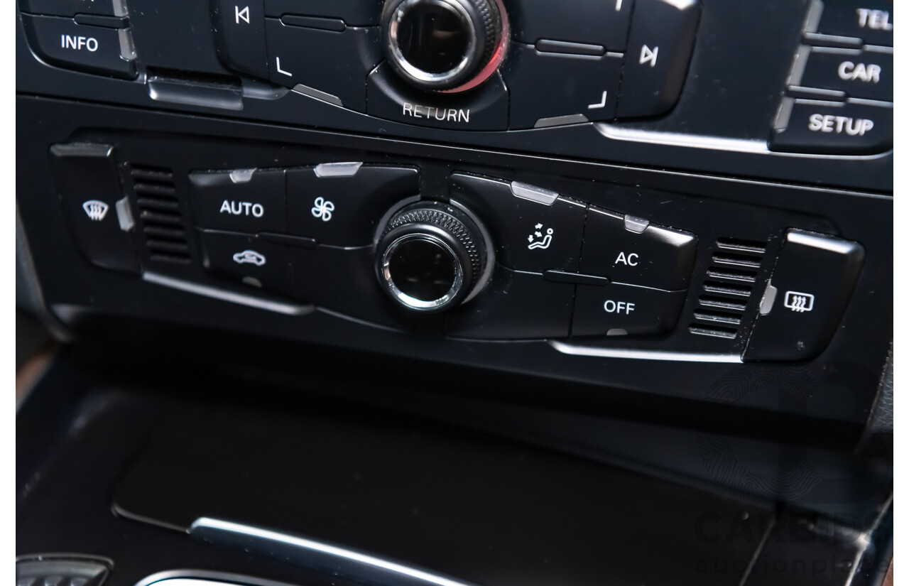 5/2010 Audi Q5 2.0 TDI Quattro (AWD) 8R MY10 4d Wagon Metallic Black Turbo Diesel 2.0L