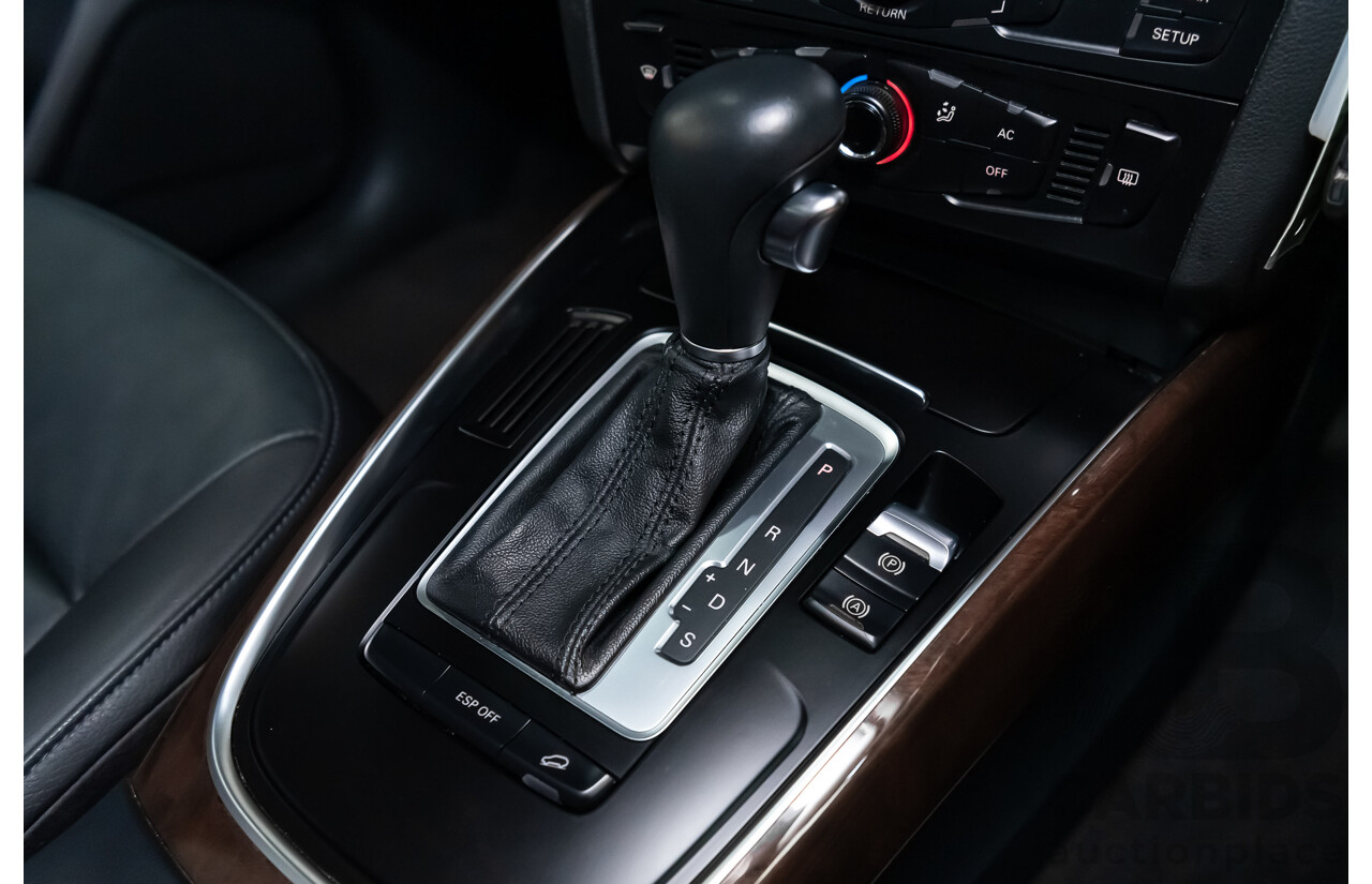 5/2010 Audi Q5 2.0 TDI Quattro (AWD) 8R MY10 4d Wagon Metallic Black Turbo Diesel 2.0L