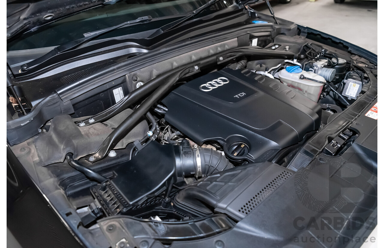 5/2010 Audi Q5 2.0 TDI Quattro (AWD) 8R MY10 4d Wagon Metallic Black Turbo Diesel 2.0L