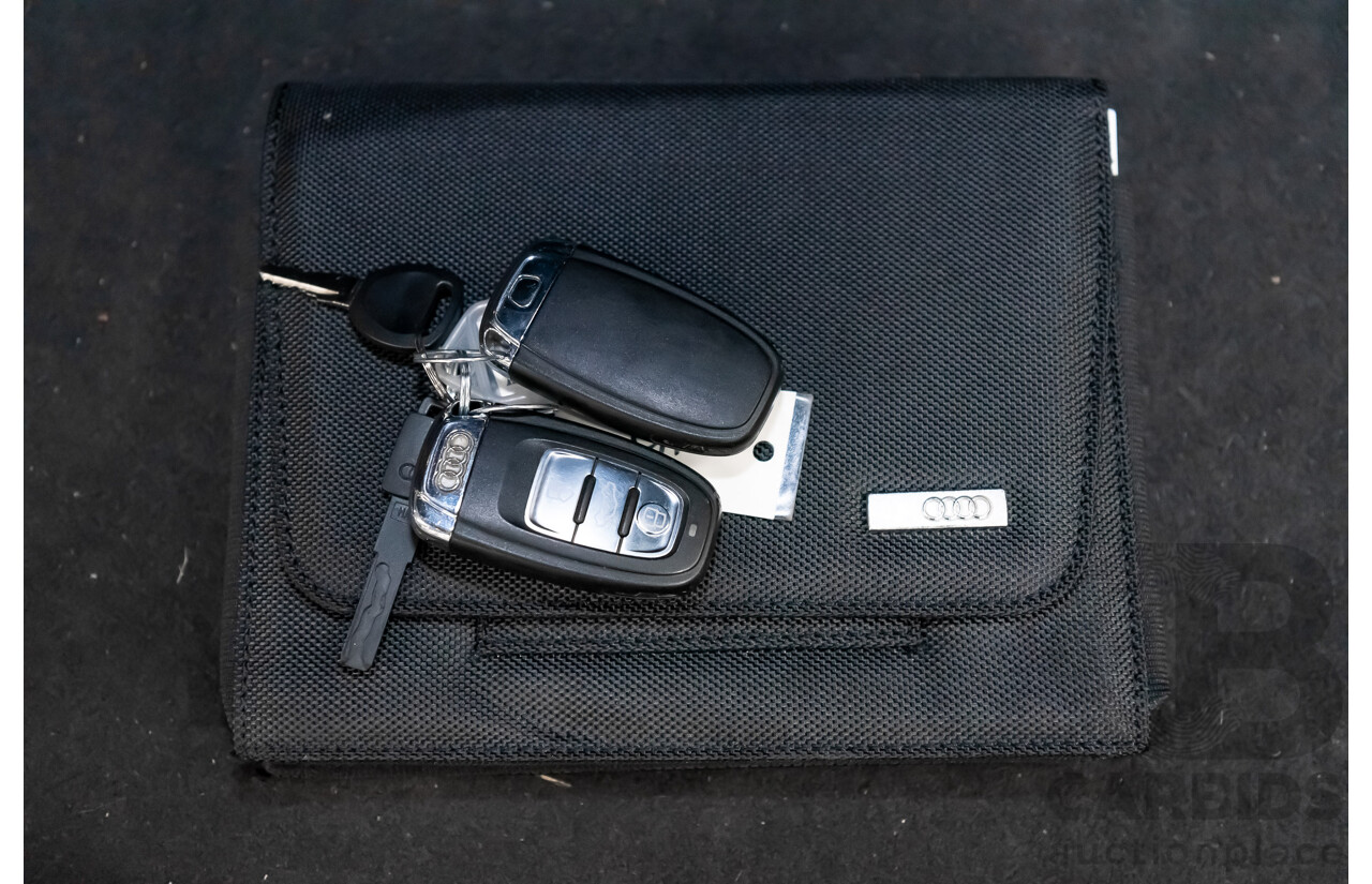 5/2010 Audi Q5 2.0 TDI Quattro (AWD) 8R MY10 4d Wagon Metallic Black Turbo Diesel 2.0L