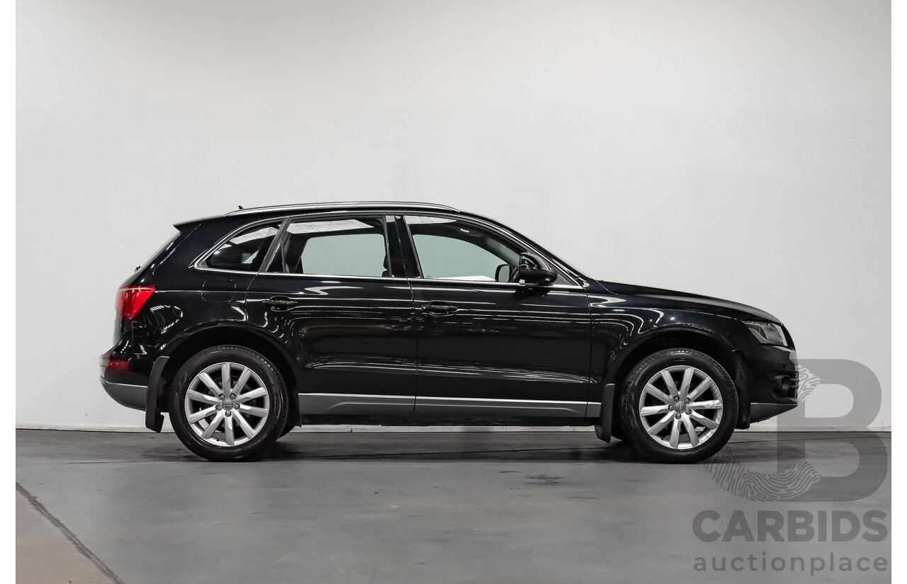 5/2010 Audi Q5 2.0 TDI Quattro (AWD) 8R MY10 4d Wagon Metallic Black Turbo Diesel 2.0L