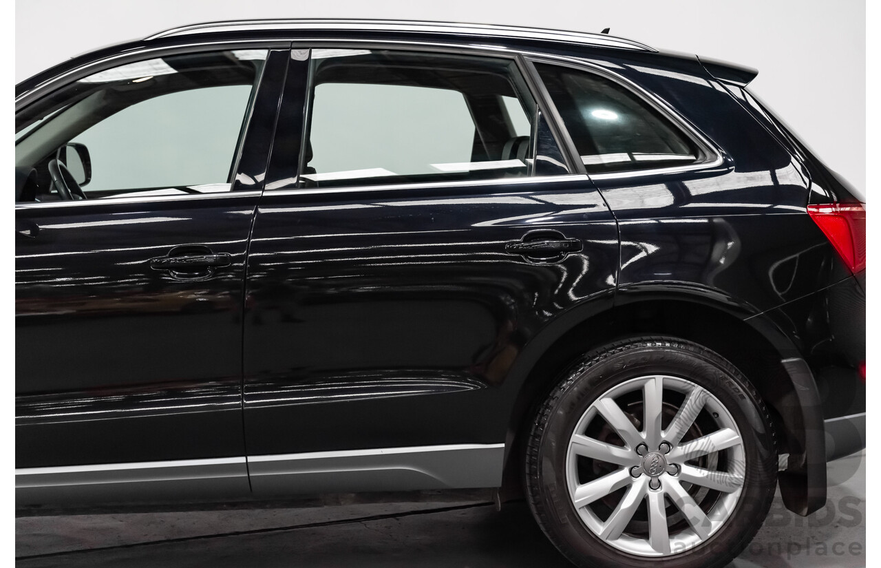 5/2010 Audi Q5 2.0 TDI Quattro (AWD) 8R MY10 4d Wagon Metallic Black Turbo Diesel 2.0L