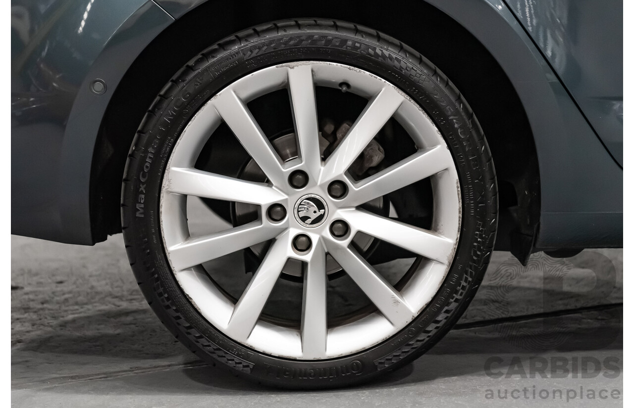 6/2015 Skoda Octavia 103 TSI Elegance NE MY15 4d Wagon Metallic Grey Turbo 1.4L