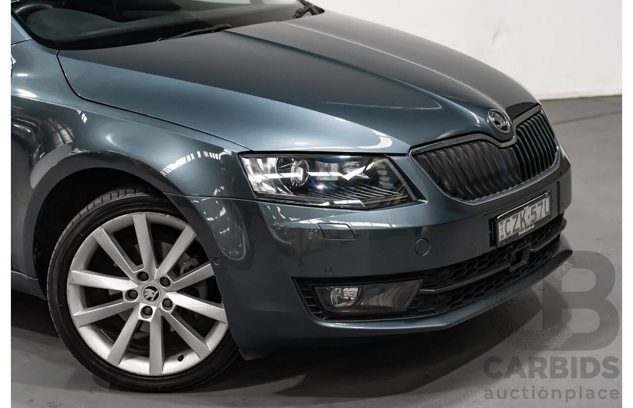 6/2015 Skoda Octavia 103 TSI Elegance NE MY15 4d Wagon Metallic Grey Turbo 1.4L