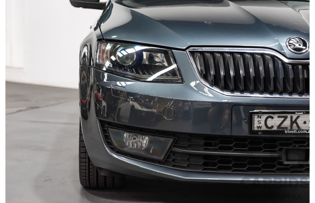 6/2015 Skoda Octavia 103 TSI Elegance NE MY15 4d Wagon Metallic Grey Turbo 1.4L