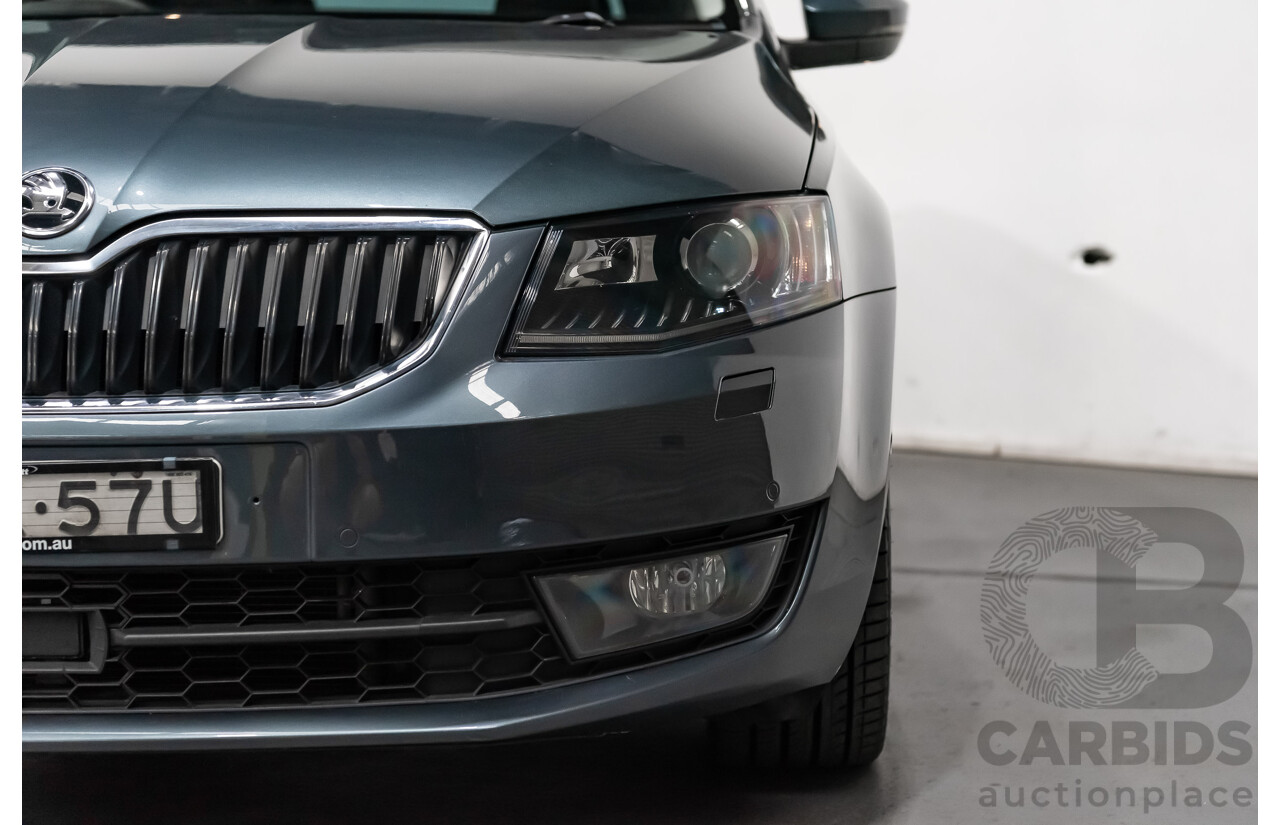 6/2015 Skoda Octavia 103 TSI Elegance NE MY15 4d Wagon Metallic Grey Turbo 1.4L