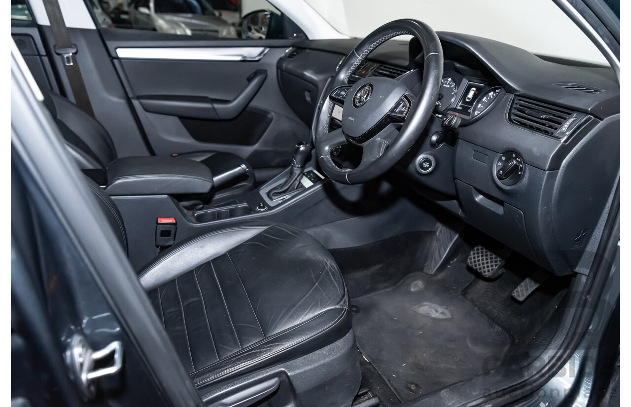 6/2015 Skoda Octavia 103 TSI Elegance NE MY15 4d Wagon Metallic Grey Turbo 1.4L