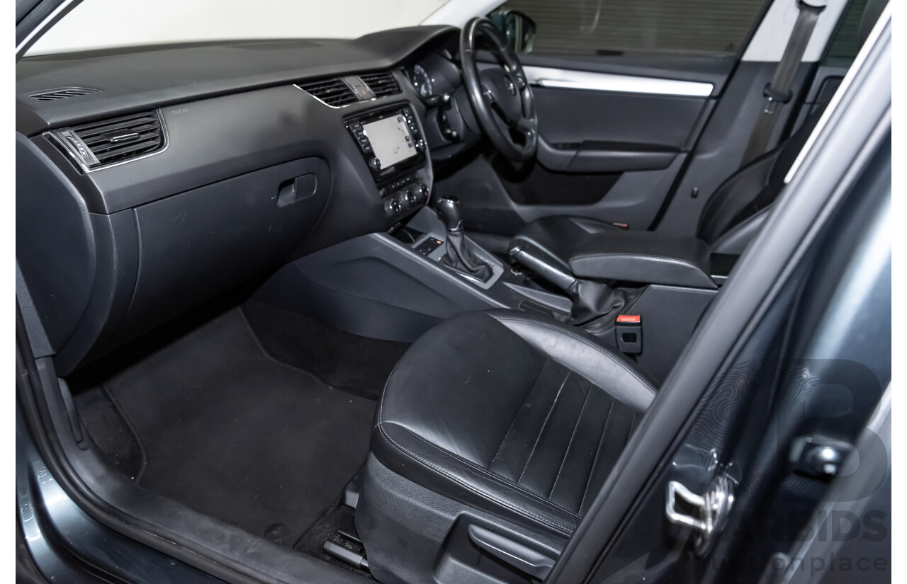 6/2015 Skoda Octavia 103 TSI Elegance NE MY15 4d Wagon Metallic Grey Turbo 1.4L